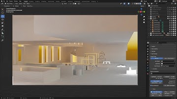 Blender - Architecture Lighting  - Part 3 - Quick Wall Modeling