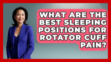 What Are The Best Sleeping Positions For Rotator Cuff Pain? - The Volleyball Hub