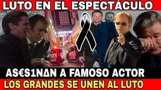 ✝️MUERE FAMOSO ACTOR VICTIMA DE UN AS∆LTO EL ESPECTACULO SE VISTE DE LUTO