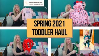 TODDLER SPRING CLOTHING HAUL 2021 | Target, Disney Baby, Hanna Andersson Outfits for a One Year Old screenshot 5