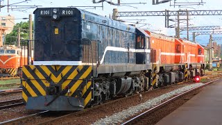 7502次貨列 回送R101 宜蘭站調車作業