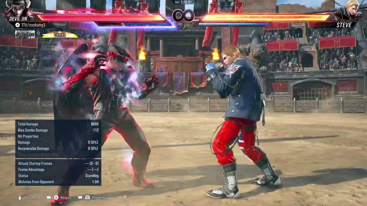 Tekken 8 Season 2 DEVIL JIN Heat + Rage = 112 Damage