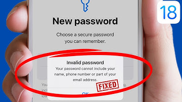 Fixed✅: Your Password Cannot Include Your Name, Phone Number, or Part of Your Email Address