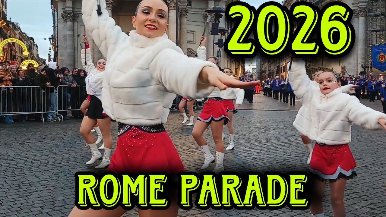 🇮🇹 ROME ITALY, THE 2026 EDITION OF ROME PARADE