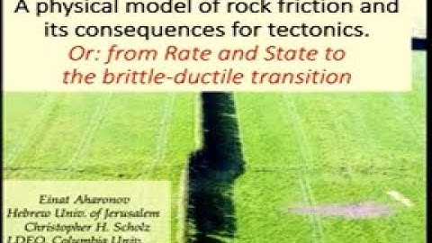 A physical model of rock friction: from rate and state to the brittle-ductile transition