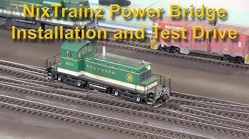 NixTrainz Power Bridge Installation and Test Drive (395)