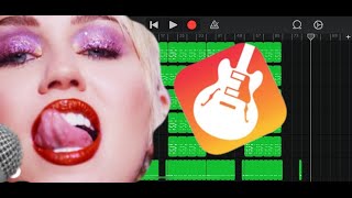 Midnight Sky - Miley Cyrus (Garageband iOS Instrumental) Link in Description screenshot 2