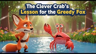 The Clever Crab And The Greedy Fox A Moral Story For Kids