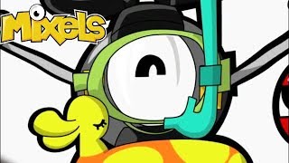 Mixels Cartoon - Cragsters Swimming Trunks - Cartoons For Children