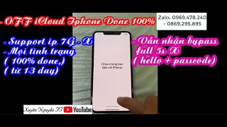 OFF ICLOUD IPHONE  11 PRO MAX BÁO MẤT DONE 100% ( iMEI + File) 7G -14 Pro Max - XUYÊN NGUYỄN FT