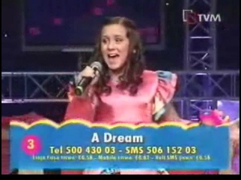Malta JESC Selection 2008 - A Dream - Angelica Portelli