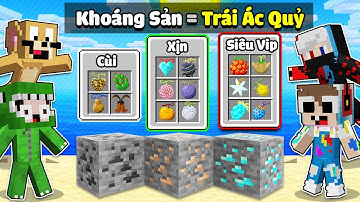 KHANGG BEDWARS THỬ THÁCH 24H KHOÁNG SẢN = TRÁI ÁC QUỶ TỪ CÙI ĐẾN VIP TRONG MINECRAFT TROLL NOOB TEAM