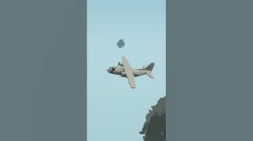 C-43 Gets Shot Down By Flak!!!