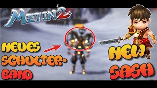 Metin2 Neues SCHULTERBAND \/ New SASH + Bonsai Pet | Metin2 Official mit Vossi