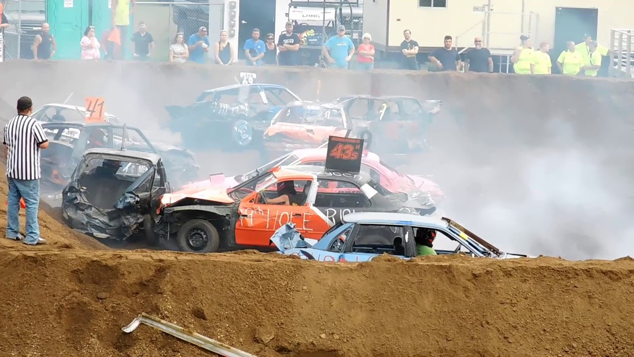 Wisconsin Valley Fair Demolition Derby