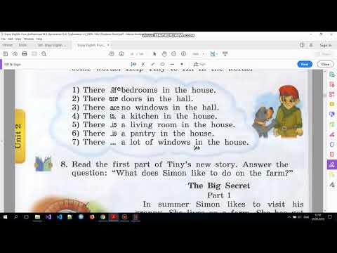 Enjoy English 4 класс. Unit 2