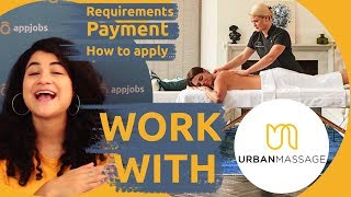 ARE YOU A MASSAGE THERAPIST? 🖐️ GET A JOB WITH URBAN MASSAGE! | AppJobs.com