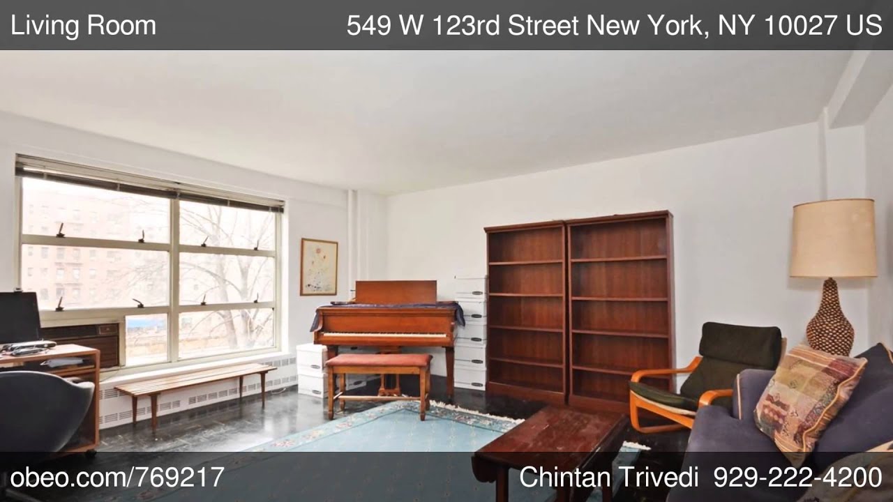 549 W 123rd Street New York NY 10027 - Chintan Trivedi - REMAX In The City