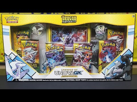 Pokemon Dragon Majesty Unova GX Premium Collection Box Opening!