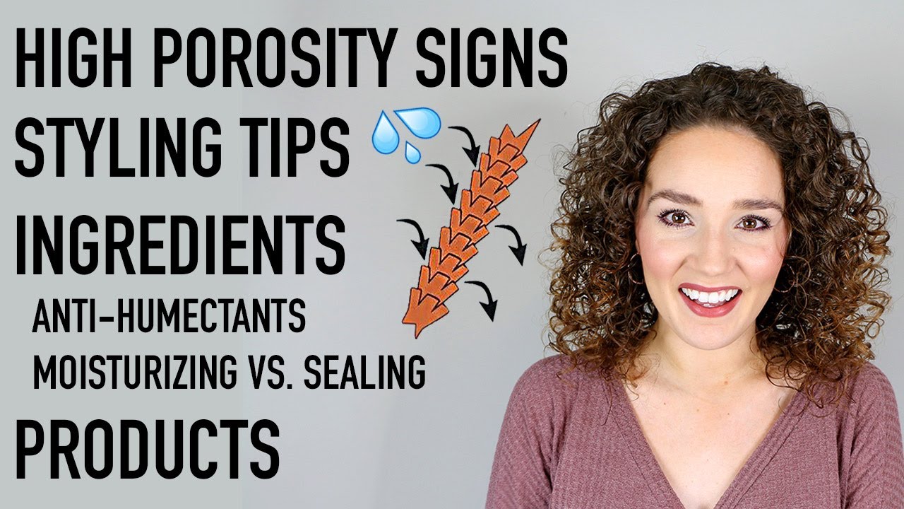 How to Manage High Porosity Curly Hair - YouTube