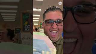 Shoppers flood Trader Joes for new mini striped tote drop