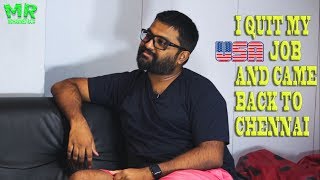 I quit my usa job and came back to chennai - interview with music
director balamurali balu | mr