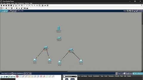 CARA MEMBUAT TOPOLOGI JARINGAN STAR
