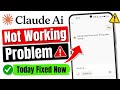Claude Ai Not Working Today || Claude AI Taking Longer Than Usual. Trying Again Shortly 