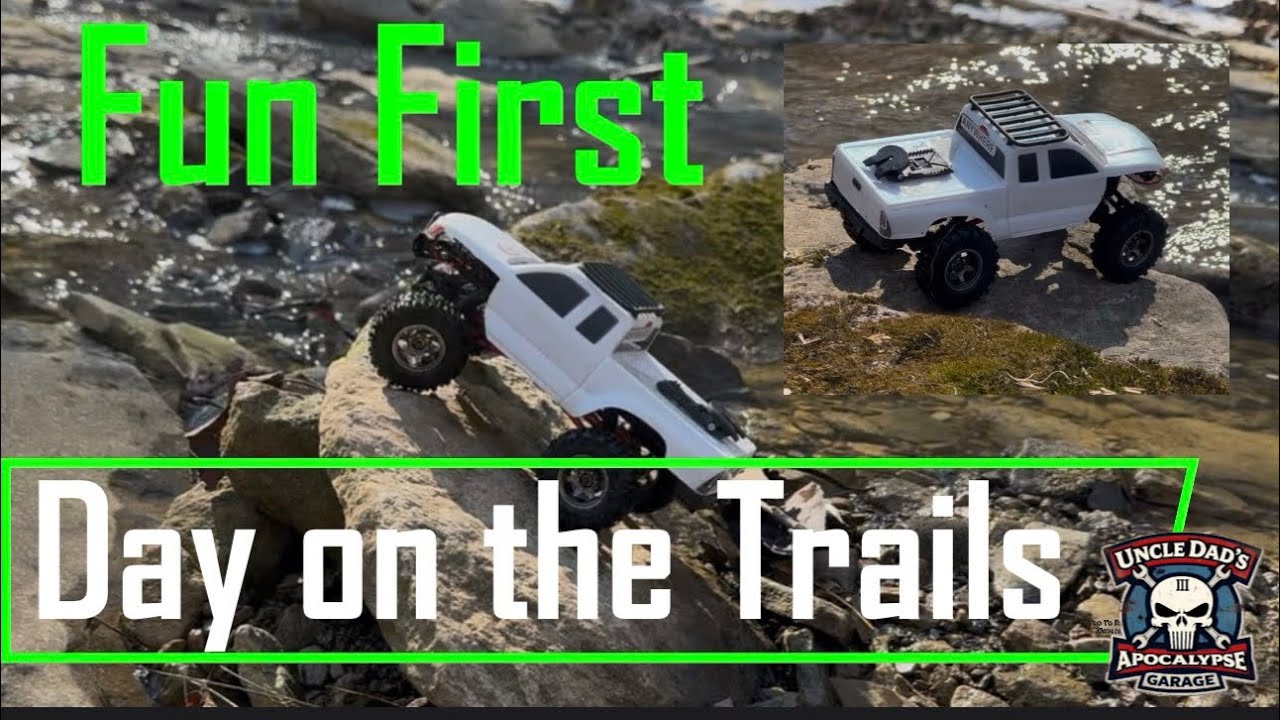 First Day on the Trails testing my new SCX Basecamp!!! 