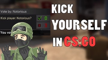 KICK YOURSELF IN CSGO | TUTX