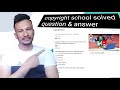 How to solve copyright school 2023  solved copyright school question  remove copyright strike 2023