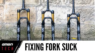 How To Fix Fork Suck Down On Your Mountain Bike Suspension Fork