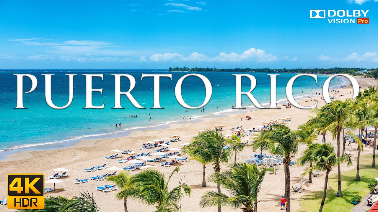 PUERTO RICO 4K • Scenic Relaxation Film with Incredible Scenes & Beautiful Nature