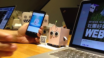 Webduino - 利用超音波傳感器控制胖丁歌聲大小