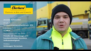 Strassentransportfachmann Efz - Jerome Bei Eberhard