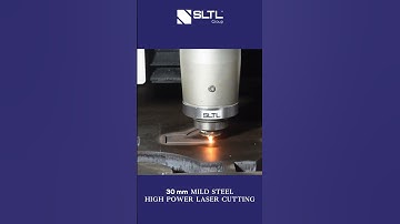 Unleashing Precision and Power: 30mm MS Cutting with SLTL Group High-Power Fiber Laser Cutting