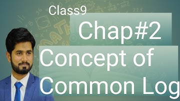 common logarithm|Characteristic and Mantissa|Use of table to Find Log|Math by Sir umer