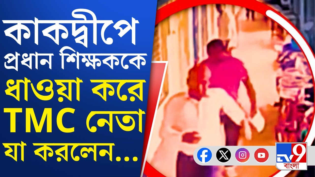 Kakdwip TMC Viral Video: কাকদ্বীপে শিক্ষককে নিগ্রহের অভিযোগ TMC নেতার বিরুদ্ধে