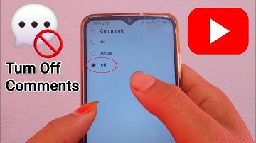 How To Turn Off Comments On Youtube Videos
