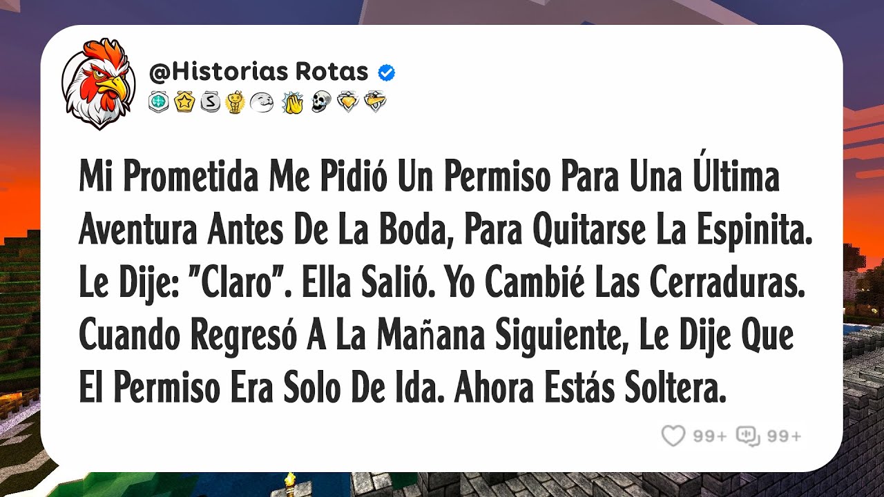 Mi Prometida Me Pidió Un Permiso Para Una Última Aventura Antes De La Boda, Para Quitarse La...
