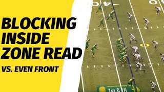 Blocking Inside Zone Read Against Even Front