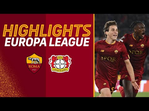 AS Roma Bayer Leverkusen Goals And Highlights