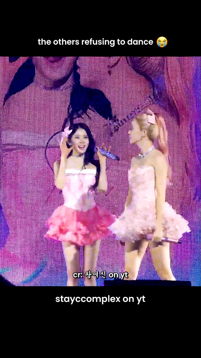 sumin being pranked by stayc during her improvised part in asap #kpop #kpopshorts #stayc #스테이씨