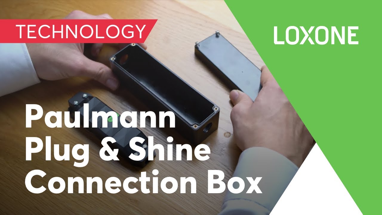 Paulmann Plug & Shine Connection Box | Loxone 2020 [HD] - YouTube