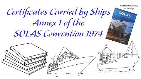 Certificates Carried by Ships