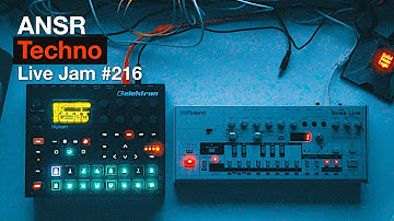ANSR - Techno Live Jam - 216 with Digitakt + TB-03