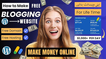 Start een WordPress-blog en verdien online geld | Verdien meer dan $ 1000 met bloggen met WordPre...