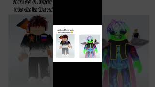 Cual es el lugar más frío de la tierra? #roblox #risa #humor