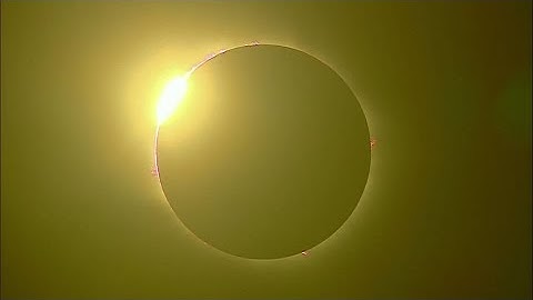 Total solar eclipse seen in Chile