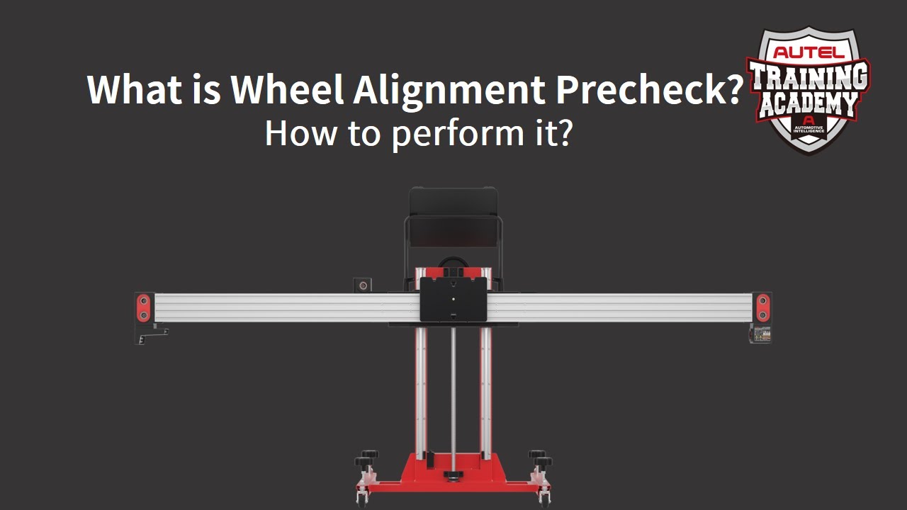(3/4)MaxiSys ADAS-Wheel Alignment Precheck |Preparing Your Vehicles for ...